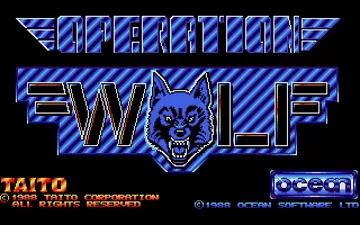 Operation Wolf_Disk2 screen shot title